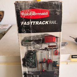 Rubbermaid - fast track tool rail - new/unopened