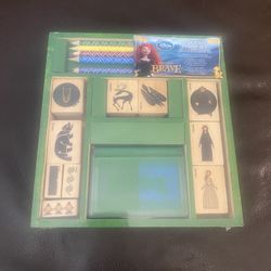 Disney Wooden Brave Stamp Set