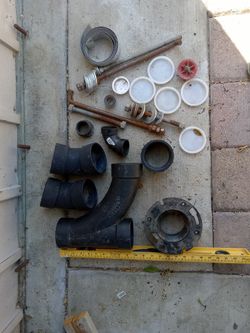 3 Inch BLK ABS FITTINGS & MISC
