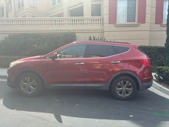 Hyundai Santa Fe SUV Red