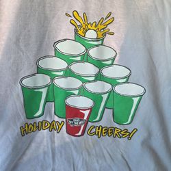 Vans Off The Wall  HOLIDAY CHEERS Sz XL