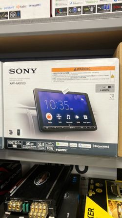 Sony xav-ax8100 on sale today for 449.99