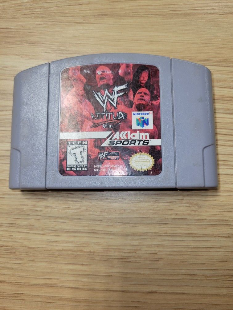 WWF Attitude for Nintendo 64