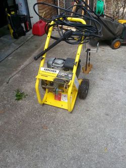 Kacher 2500 psi pressure washer