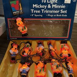 Vintage Disney Holiday Lights