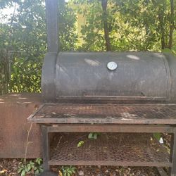 Large BBQ Smoker