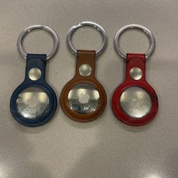 Apple AirTags (3) With Case / Ring