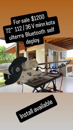 Minn Kota Ulterra 112 Trolling Motor 72"