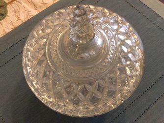 Crystal candy dish