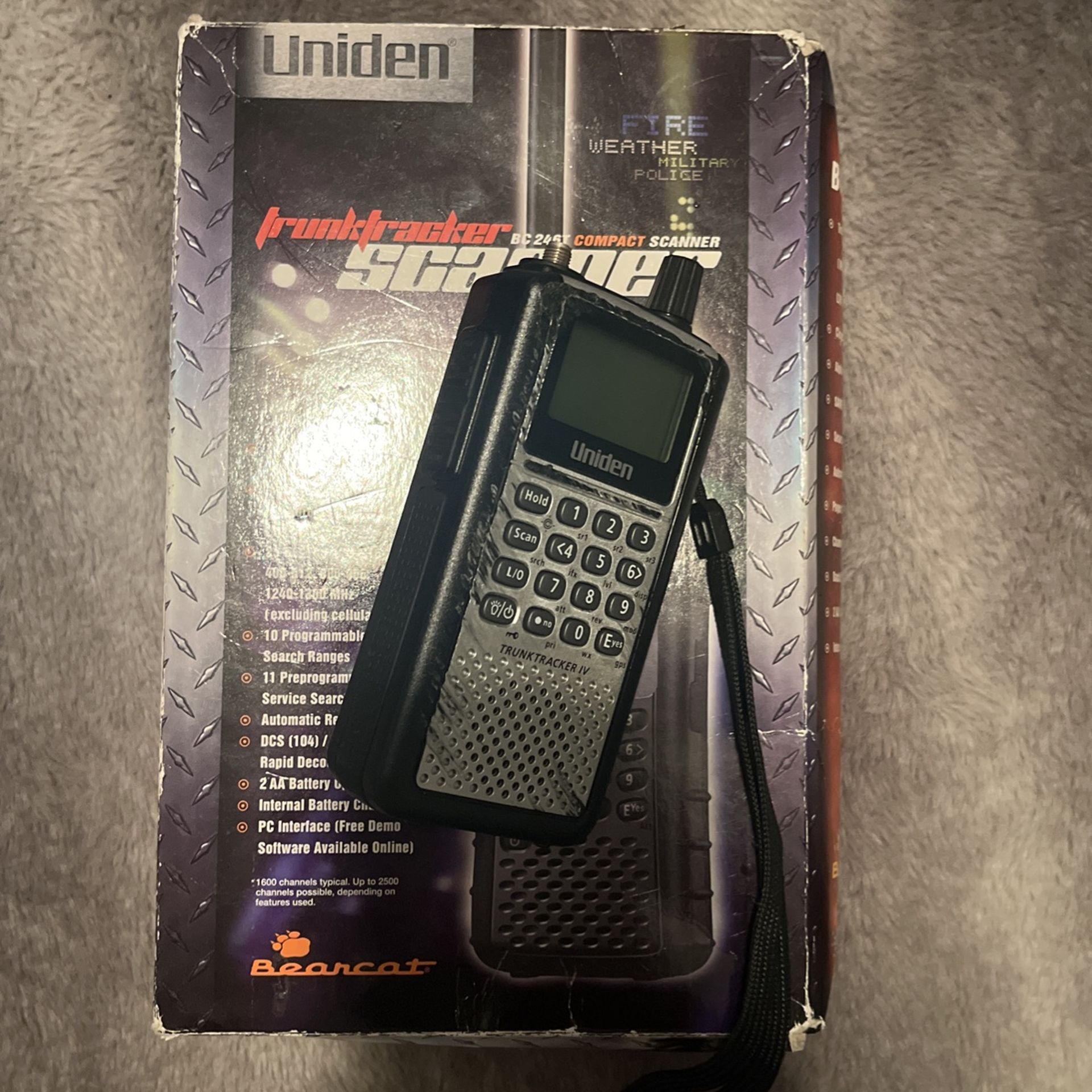 Uniden Police Scanner