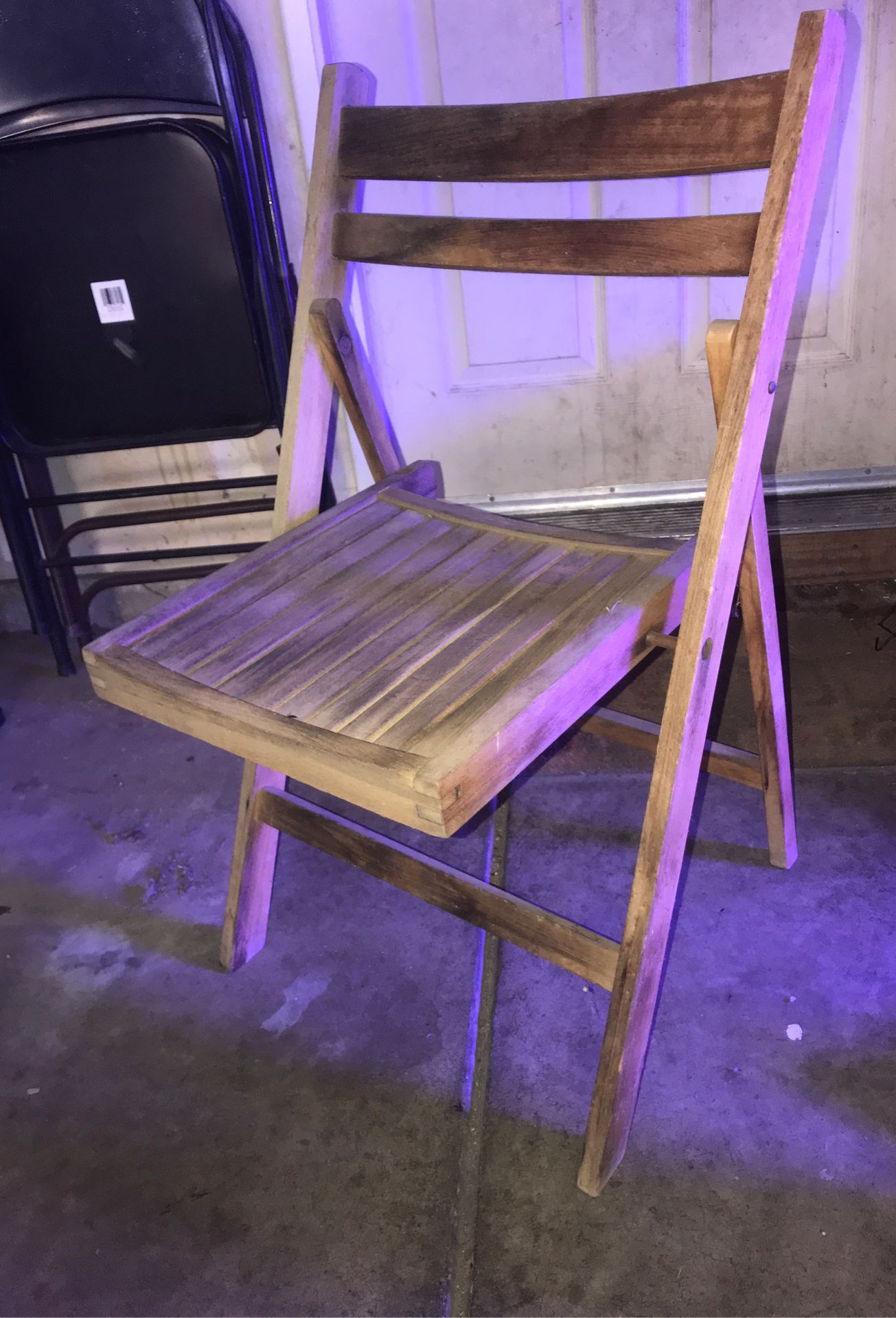 Wooden chair