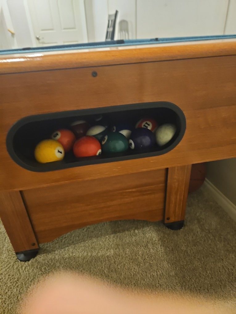 Pool Table And Accessories