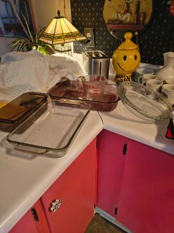 Pirex baking dishes