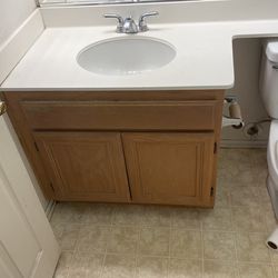 Bathroom Vanity With Counter Top Great Deal!!