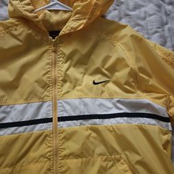 Yellow Nike Windbreaker 