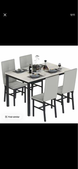 Dining table set