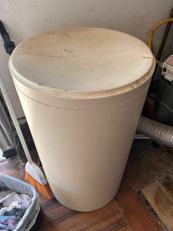 Residential used water softener system
