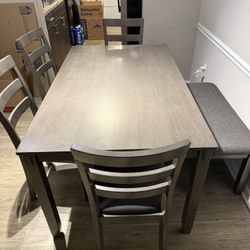 Gray Dining set
