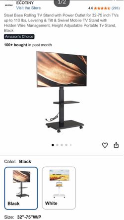 Amazon Tv Stand with Rolling wheels