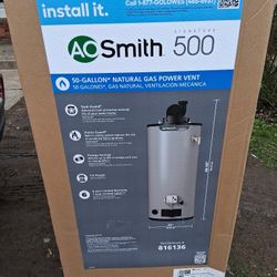 A&O Smith NATURAL GAS WATER TANK