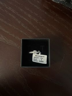 Moissanite ring
