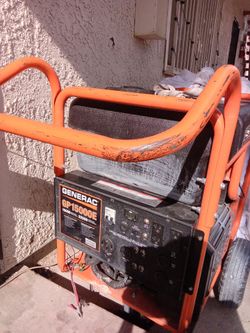 Generac GP15000E push start