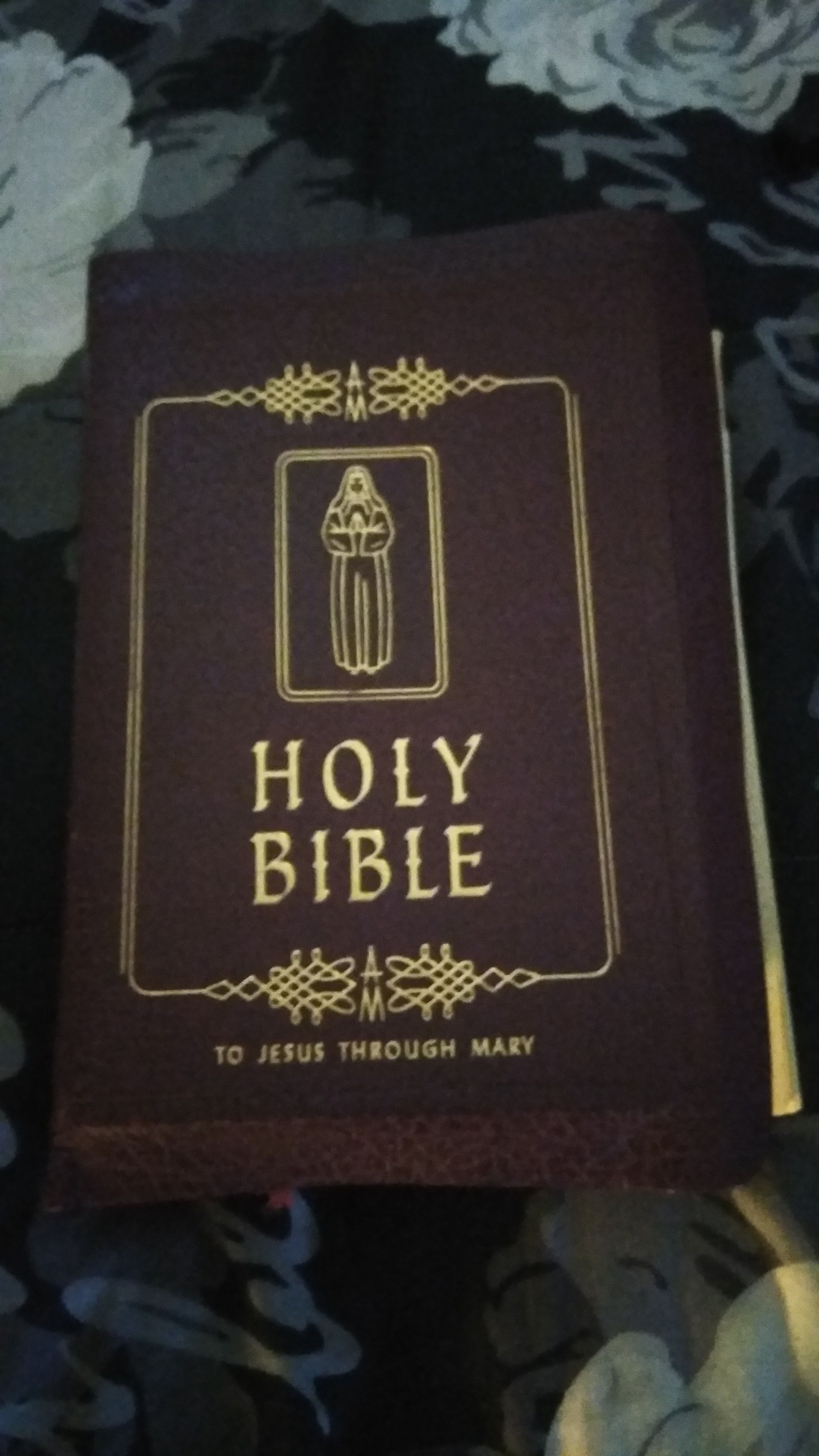 1953/1954 mint condition family Bible