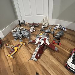 Star Wars legos 15 Lego sets 50 mini figures $350