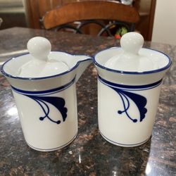 Ceramic Cream & sugar