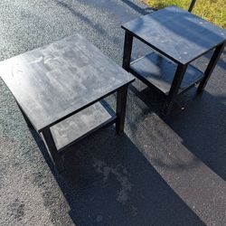 2 IKEA End Tables
