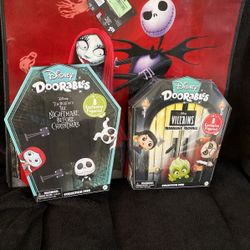 Disney VILLIANS & NIGHTMARE BEFORE CHRISTMAS DOORABLES 😍$28 EACH !