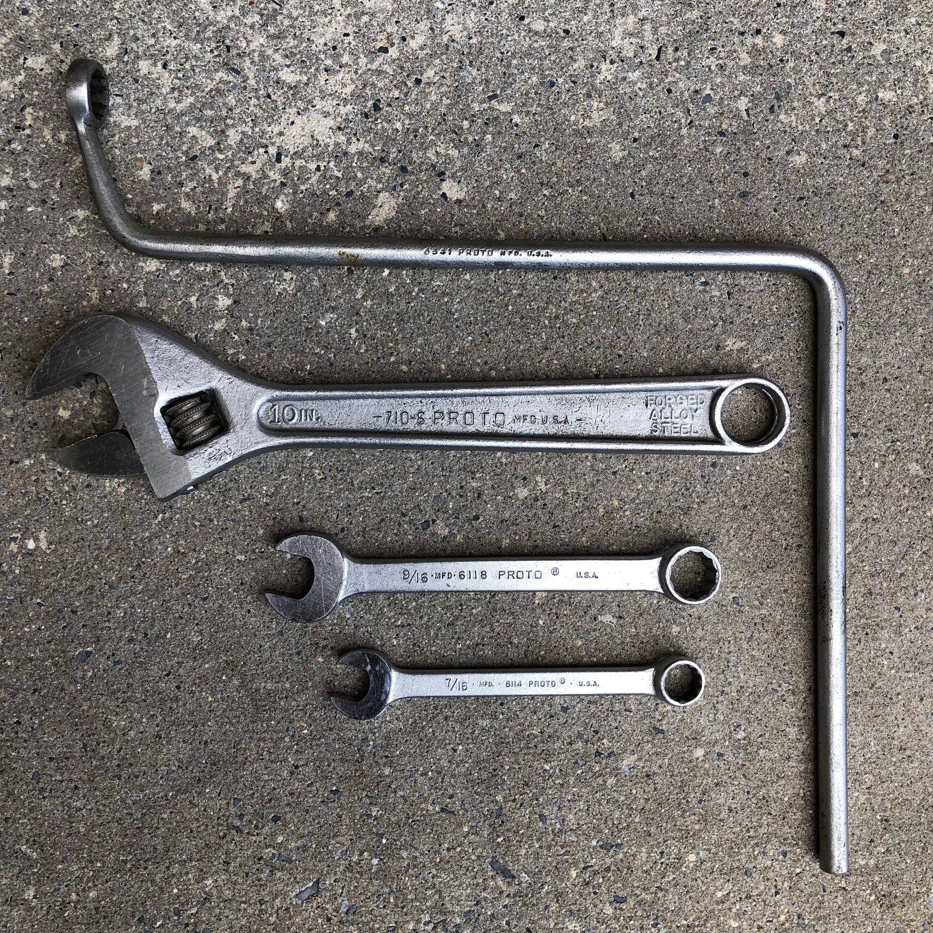 Proto Wrenches