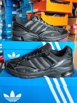 Adidas Spiritain Running Shoes Y2K Black Men's 7.5, Women's 8.5 Original