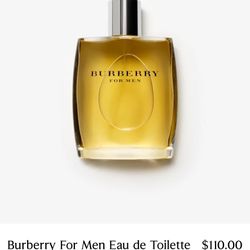 Burberry For Men 