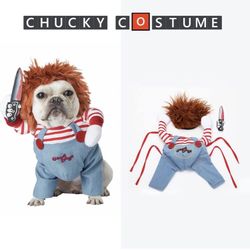 Halloween Pet Chucky Costume Brand New