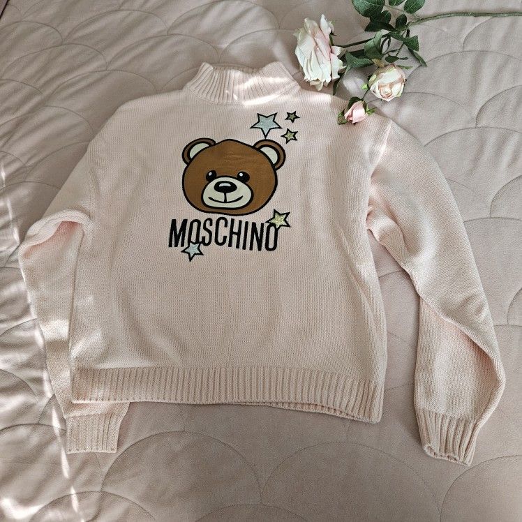 Moschino Teddy Bear Wool Sweater