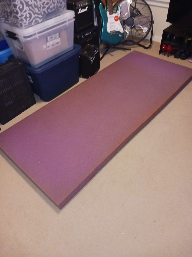 Camper Pads Times Two Purple Rare Extra Thick 3 Inch Memory Style Foam Mint Condition No Odd Smells No Tears Like New Paid $100 Selling For ☆ $60