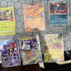 Japanese Pokemon Cards Set Moltres Miraidon Murkrow Hydrapple 