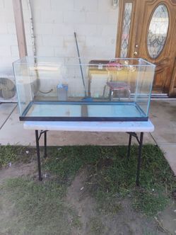 75 Gallon Rimless Glass Aquarium / Terrarium Tank (48"x18"x21")