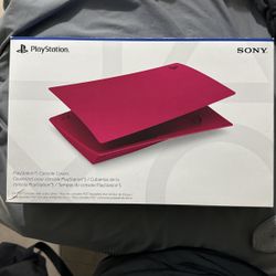 Cosmic Red PS5 Cover 