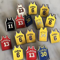 16 Basketball Pins