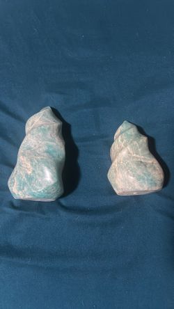 Amazonite Crystal flames