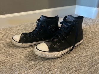 Kids Black Converse Shoes