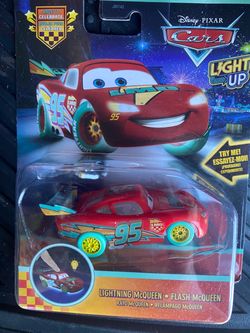 Disney Pixar Cars Light Up Lightning McQueen