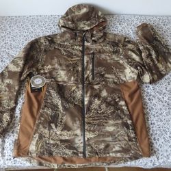 Realtree Mens Max-1 XT Camouflage Hunting Jacket L NWT