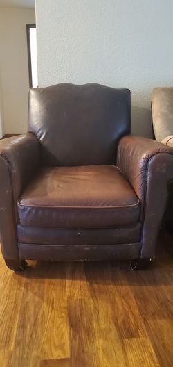 Big brown chair