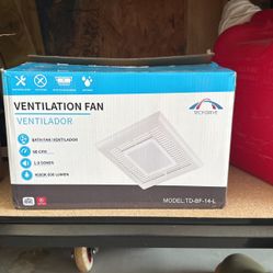 Tech Drive Bathroom Fan with Light