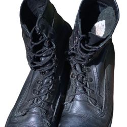 Belleville F360ST  Vibram Full Leather 8" Steel Toe Combat Boots Size 9 XW