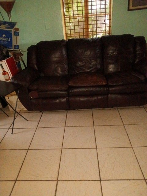 Leather Sofa