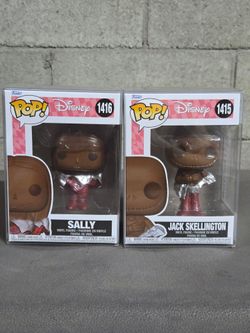 Funko Pop Disney Sally #1416 & Jack Skellington #1415